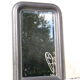 Louis-Philippe style beveled black mirror