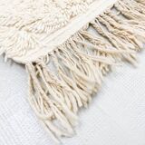 Moroccan Berber carpet Beni Ouarain with engraved diamonds in the weft 2.30x1.53m