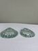Pair of scallop shell candlesticks