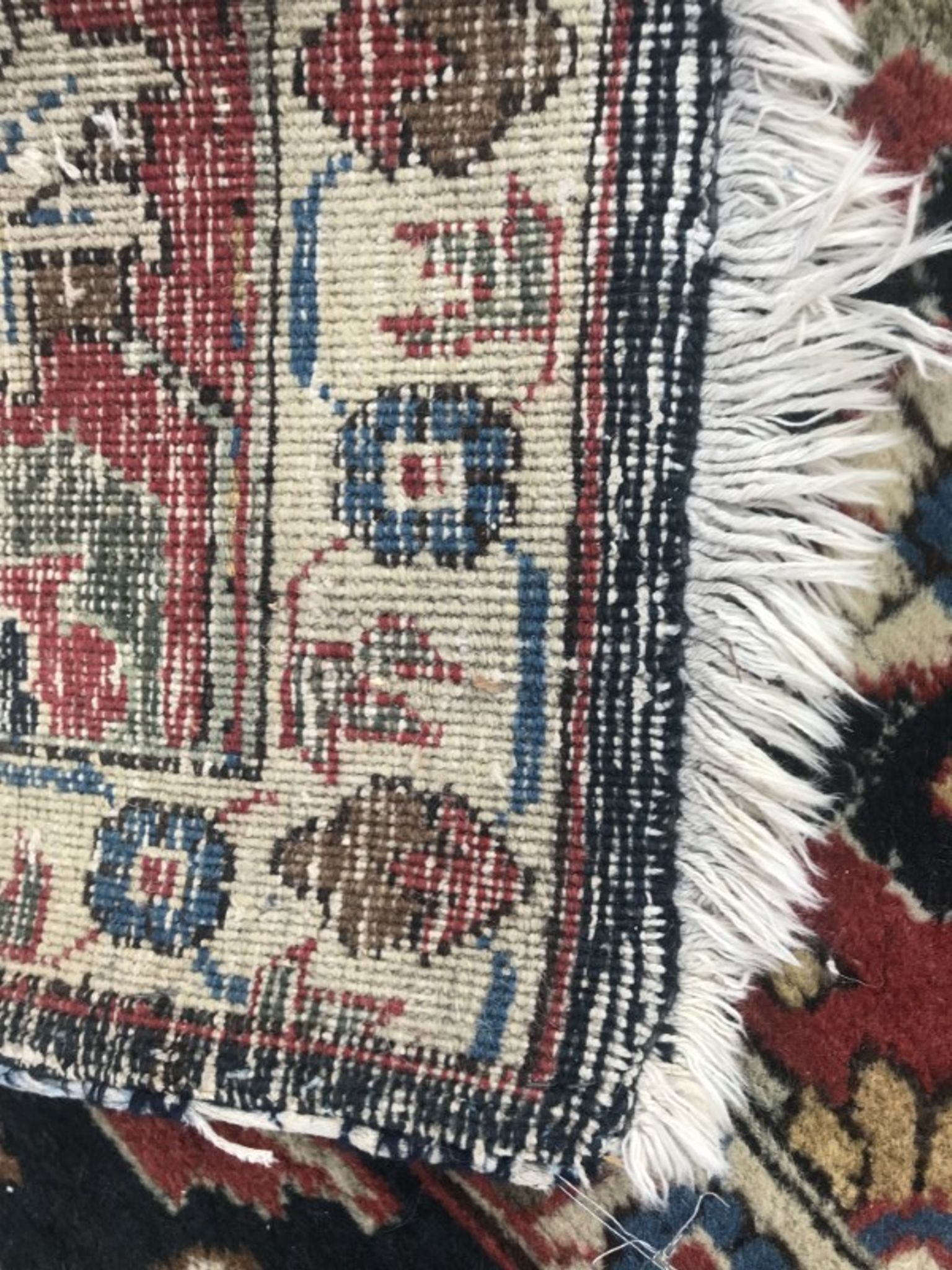 Carpet old Persian Tabriz done hand 200 X 300 cm