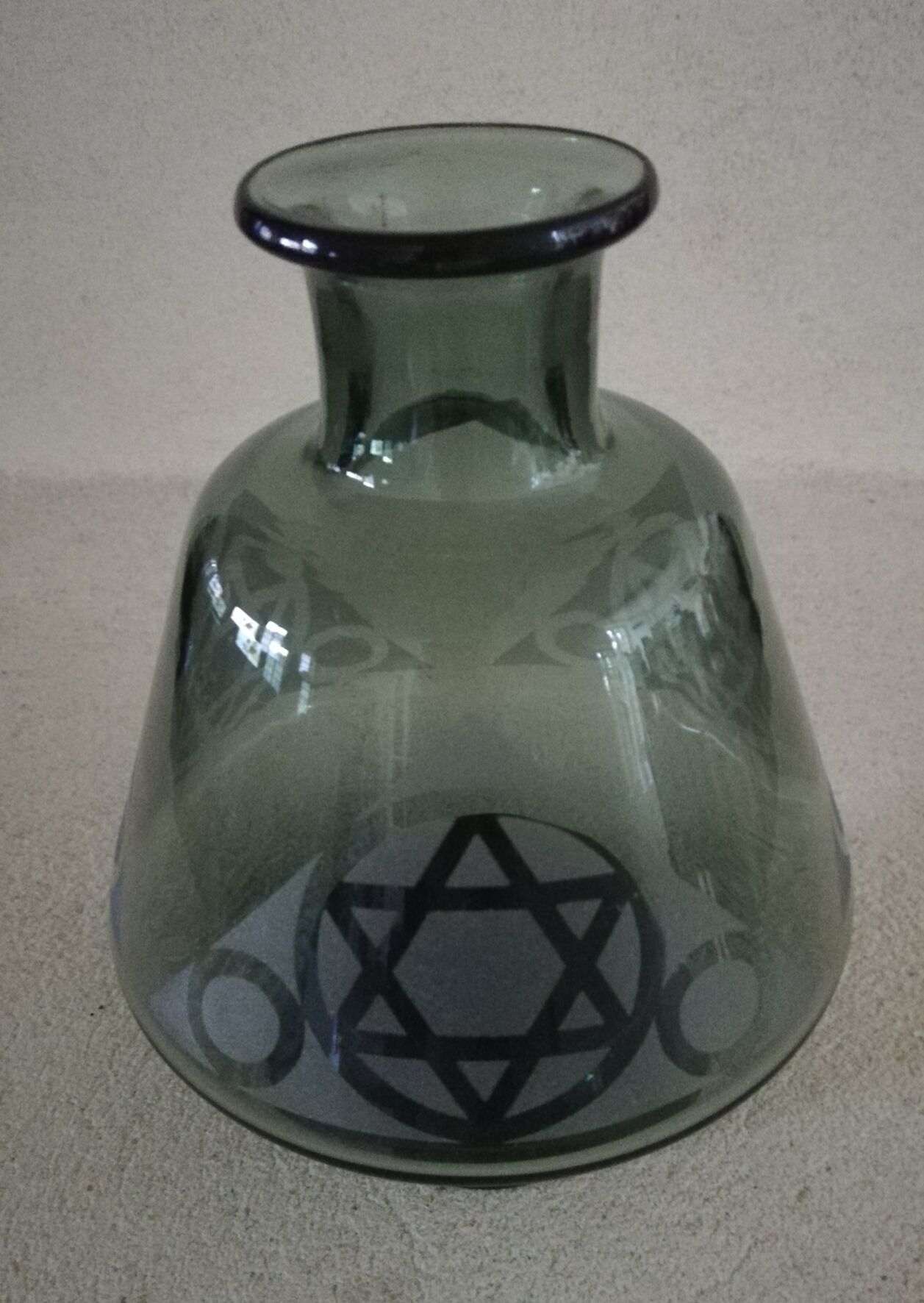 Carafe en verre