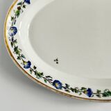 KPM Berlin porcelain sauce boat with tray | Early 19th century