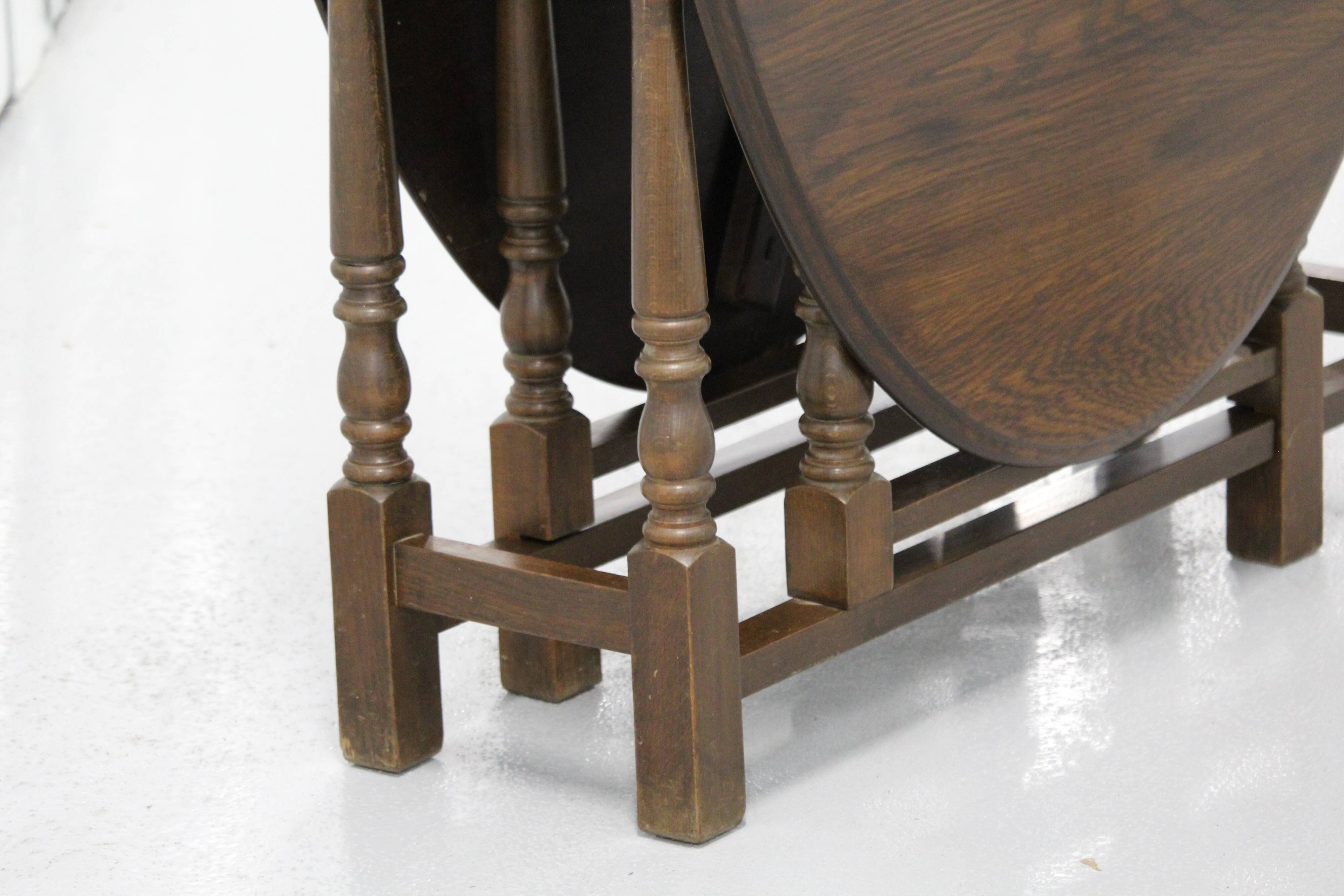 Solid wood folding dining room table