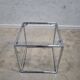 Modular side table in chrome 1960s Poul Cadovius Abstracta Series
