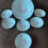 Bavaria porcelain cup and 6 bowl set