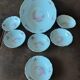 Ensemble coupe et 6 coupelles porcelaine Bavaria