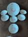 Bavaria porcelain cup and 6 bowl set