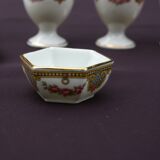 Egg service in Limoges porcelain