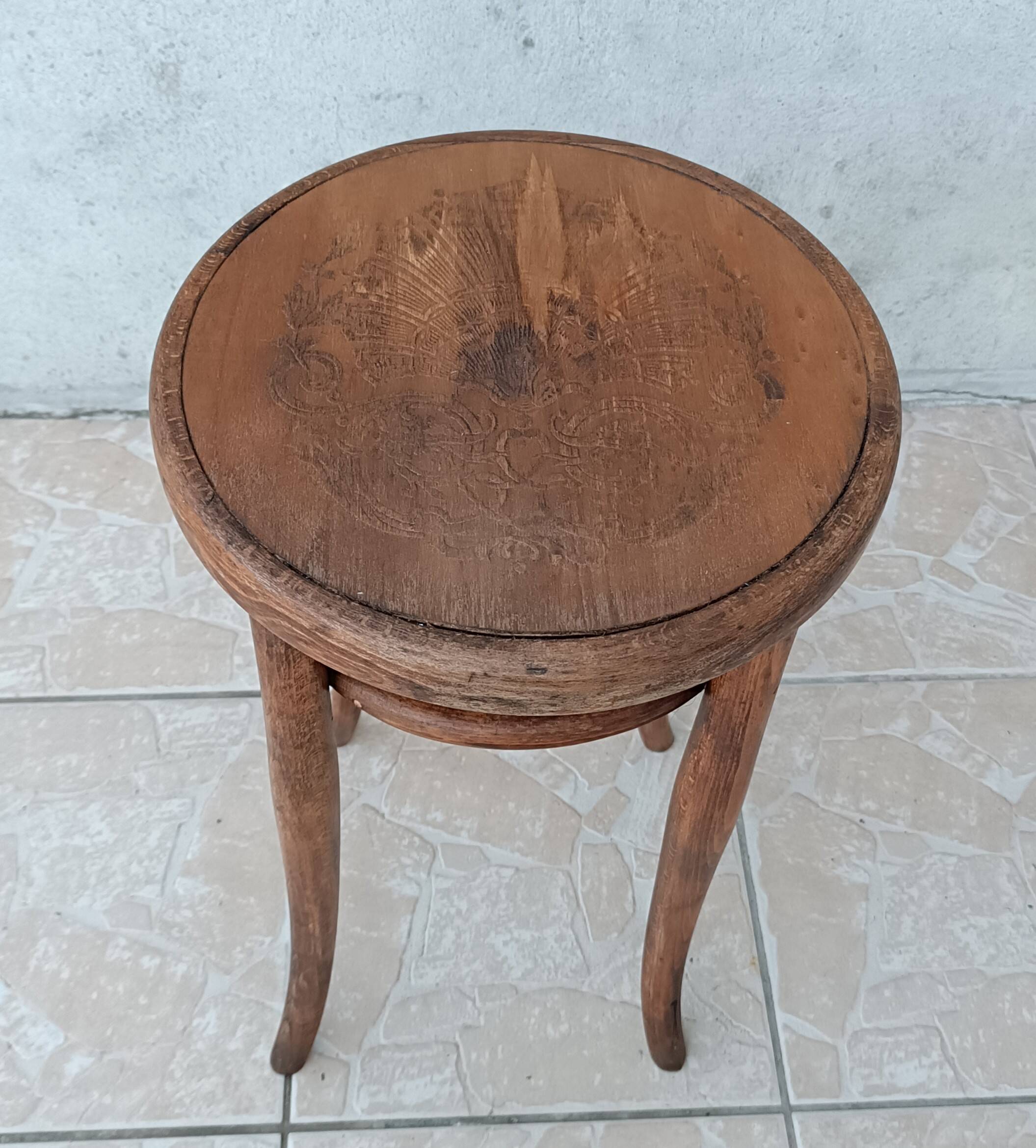 Thonet bistro stool 1920s