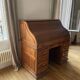 Antique American desk with curtain – original model from the 1920s/30s.
