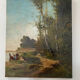 Oil painting painting