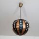 Danish pendant light by Werner Schou, 1960