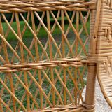 Rattan armchair
