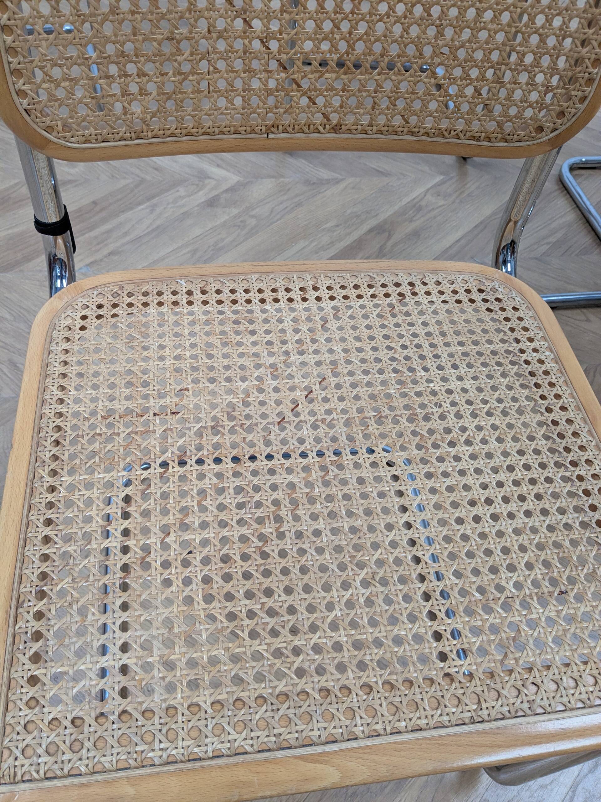 Set of 6 B32 chairs