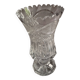 Cut crystal vase