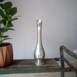 Ewer vase soliflore tin of the manor