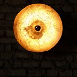 Large Vintage Aluminum Wall Lamp, 70s