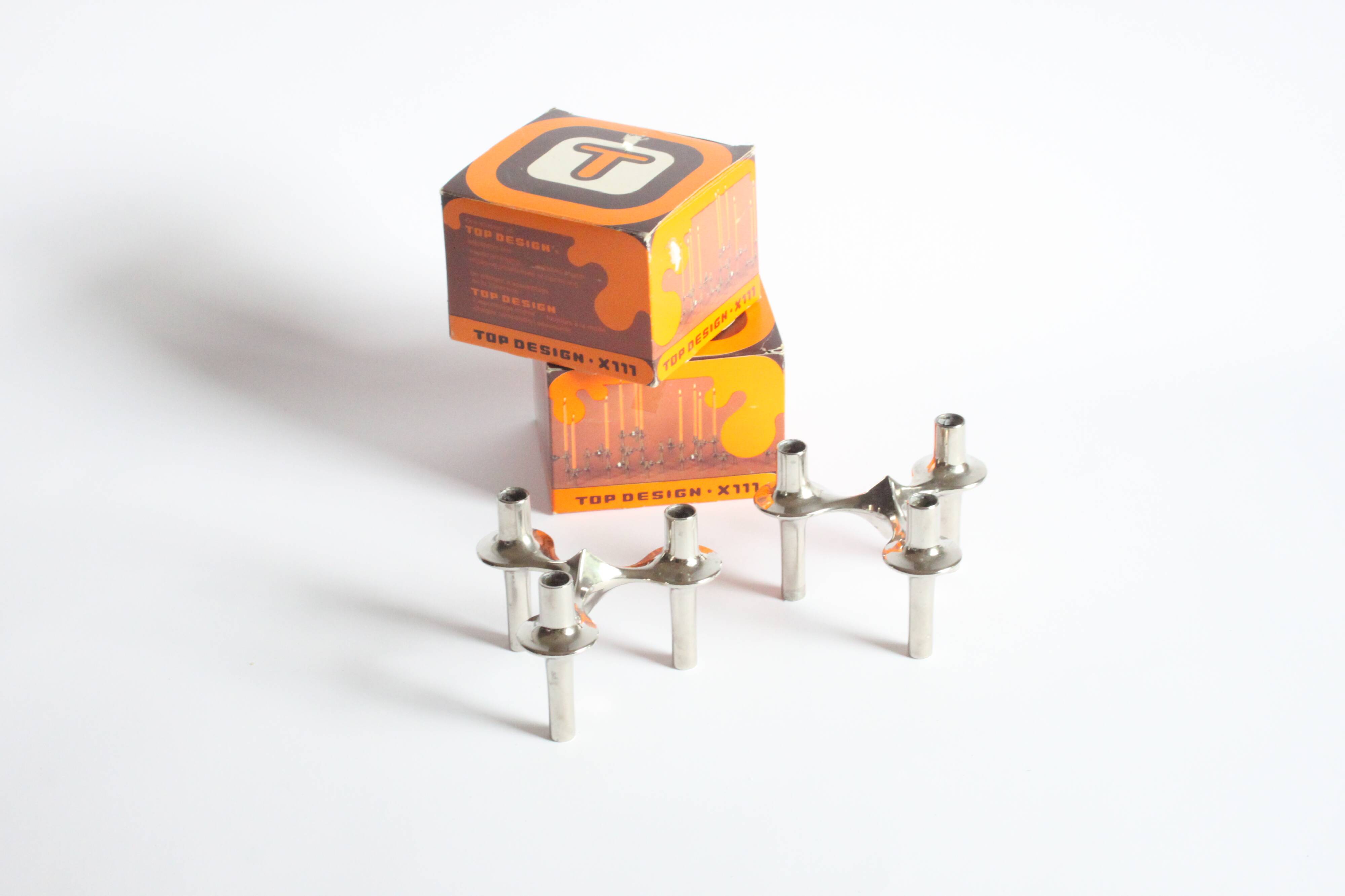 Nagel X111 stackable candle holders