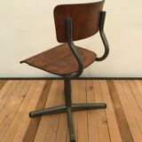 Small industrial chair child 60s
