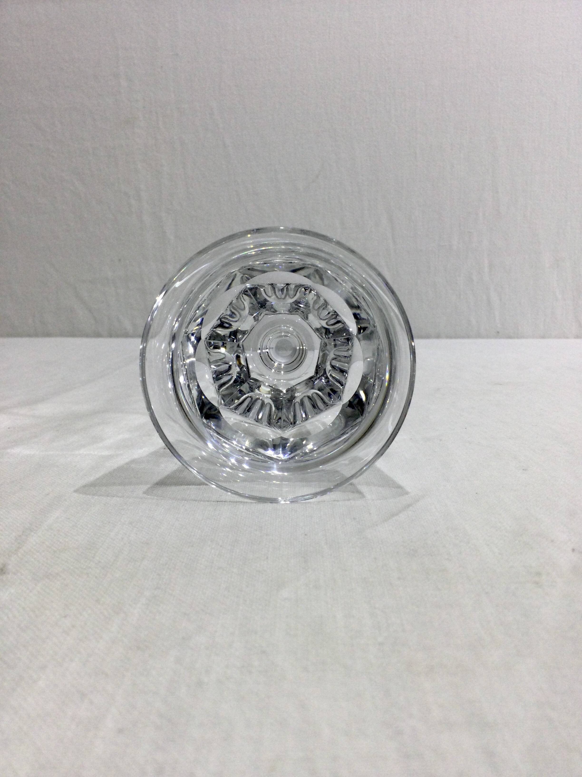 Baccarat – 9 Missouri Model White Wine Glasses