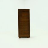 Meuble à porte tambour Art Déco de l'école d'Amsterdam 1920