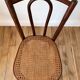 Baumann chair in turned wood and canning N33 early twentieth century