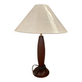 Pied de lampe en teck