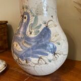 Large signed pitcher