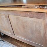 Ancient buffet on marble
