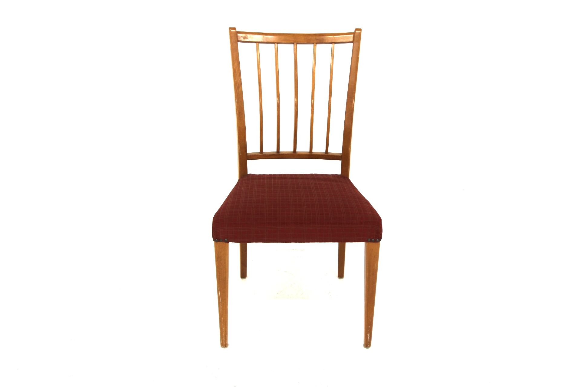 Set de 4 chaises scandinave en hêtre, Suède, 1960