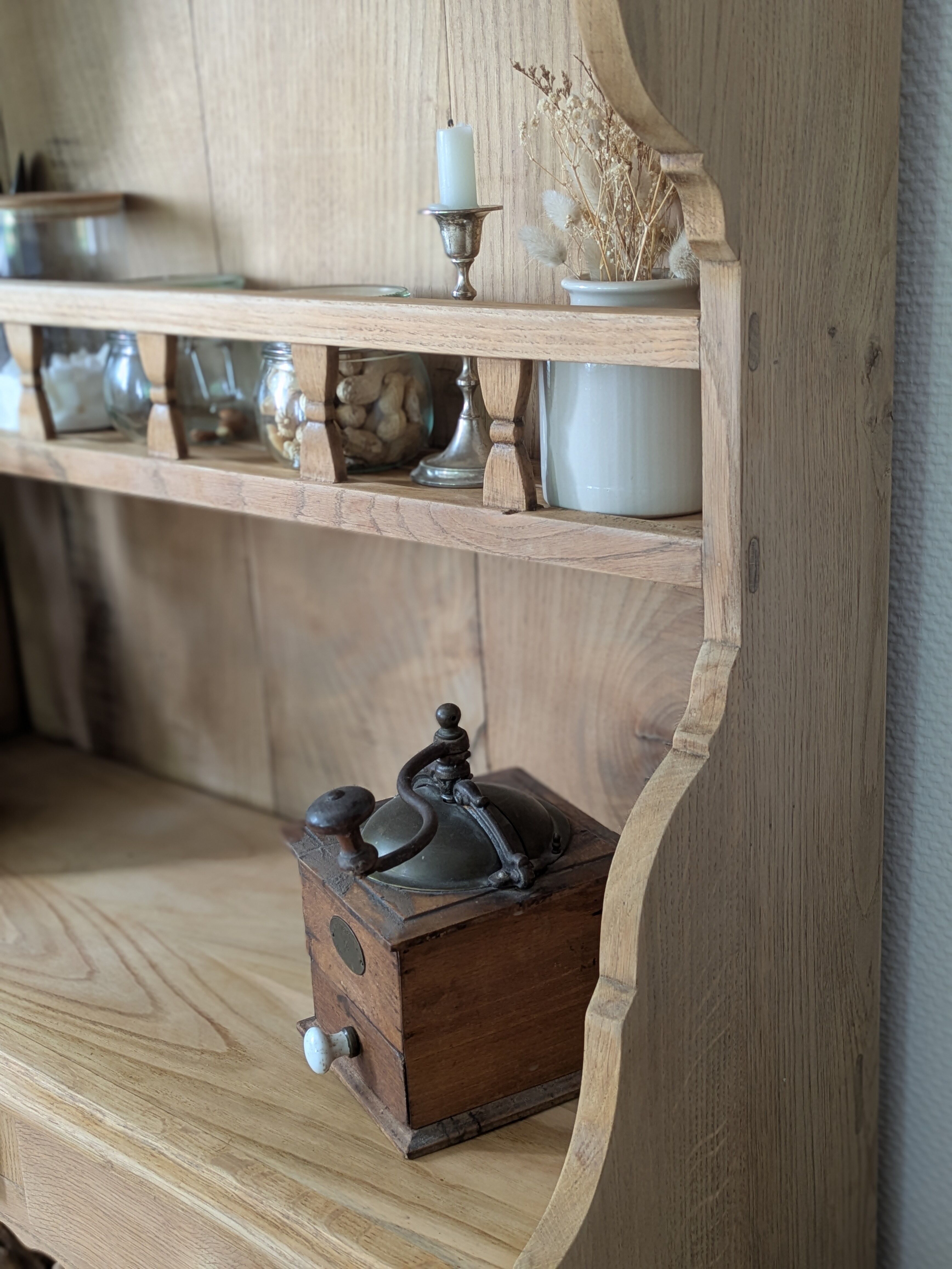 Renovated rustic antique dresser