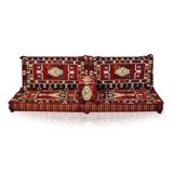 Turkish red floor sofa