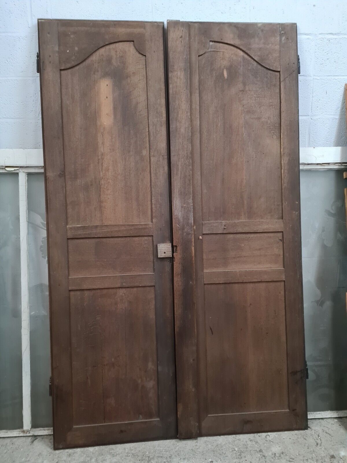 Oak closet doors