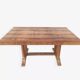 Art Deco table in walnut veneer