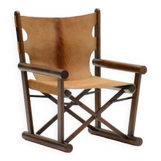 PL22 cowhide chair by Carlo Hauner & Martin Eisler for OCA, Brazil 60s.