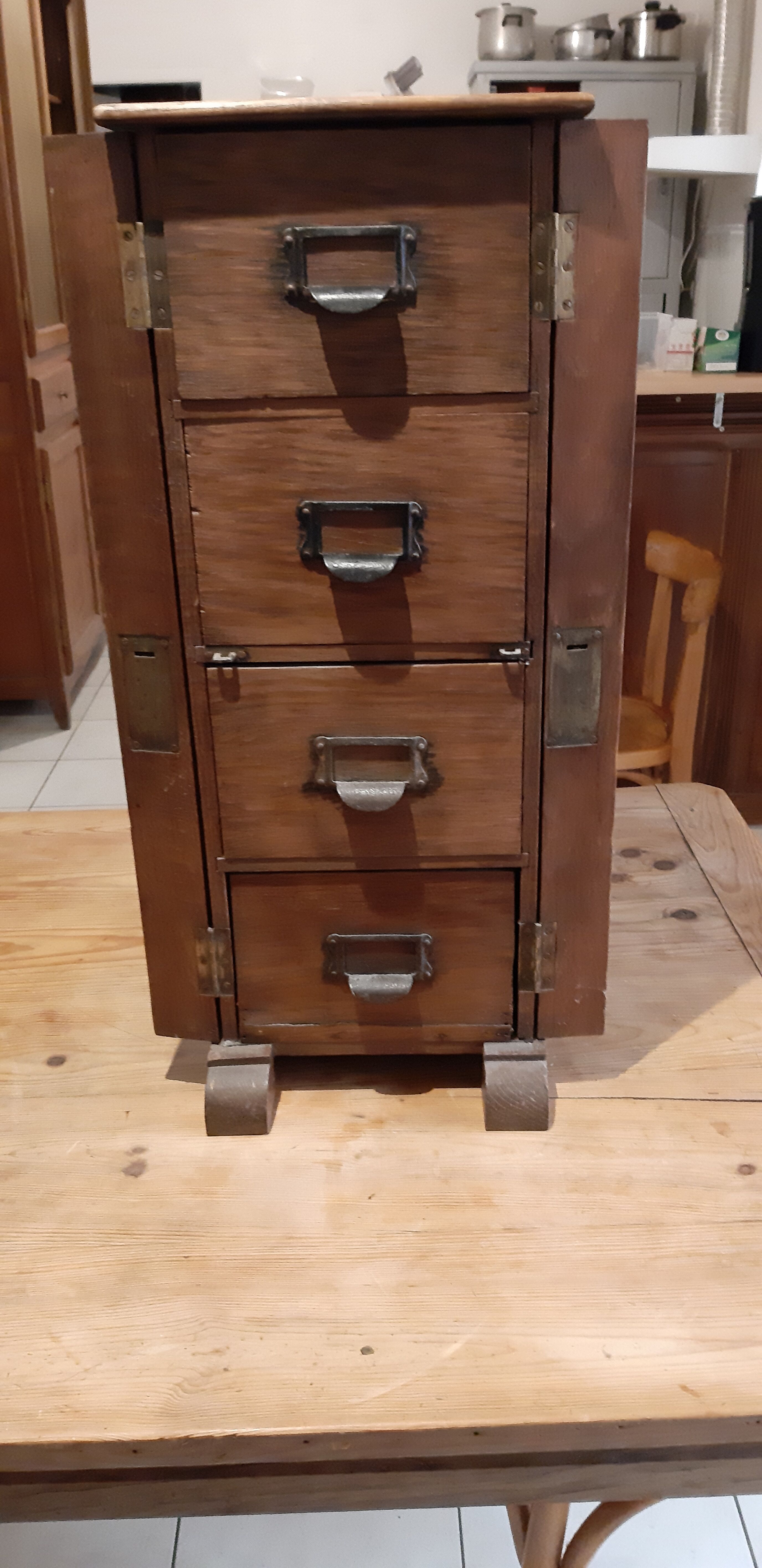 Chéne Industrial Furniture 4 Drawers