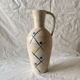 Modernist Scheurich Keramik Vase - Model 268 35 - West Germany - 1960s