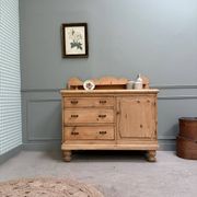 Large English chest of drawers (renovated)