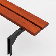 Vintage facade bench from the 1960s – set of 2