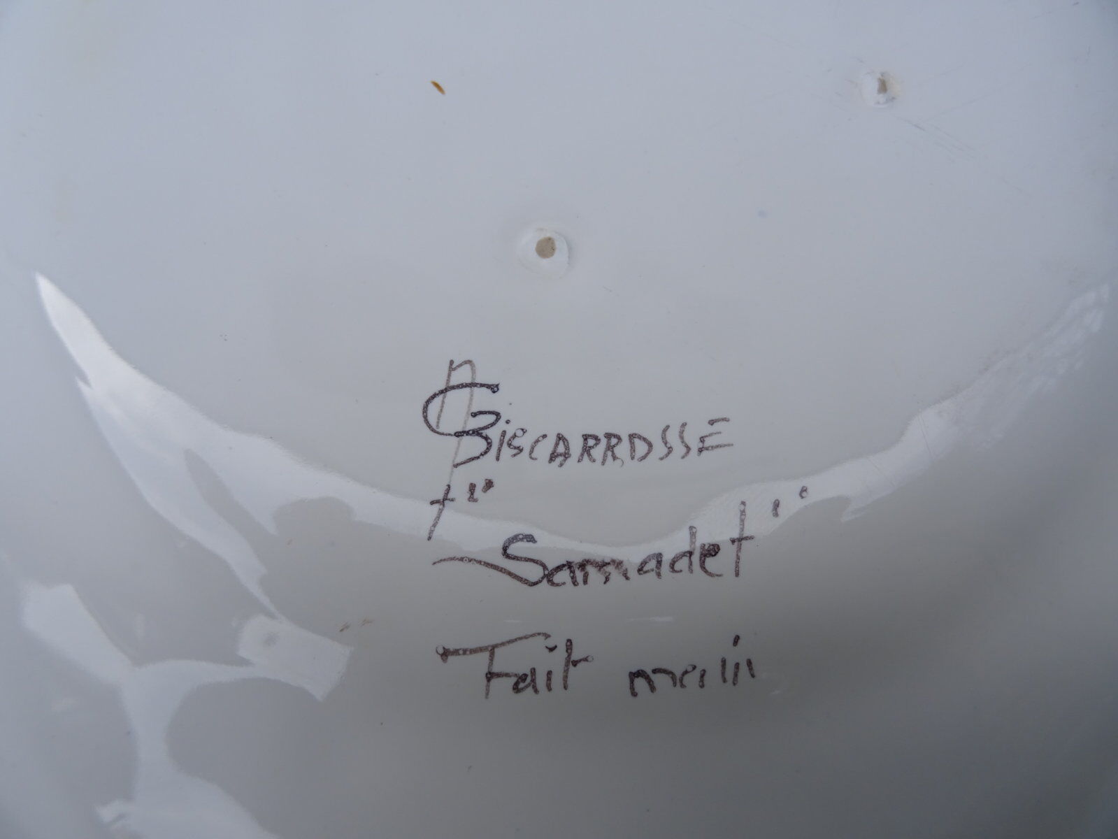 Samadet plate 18th century