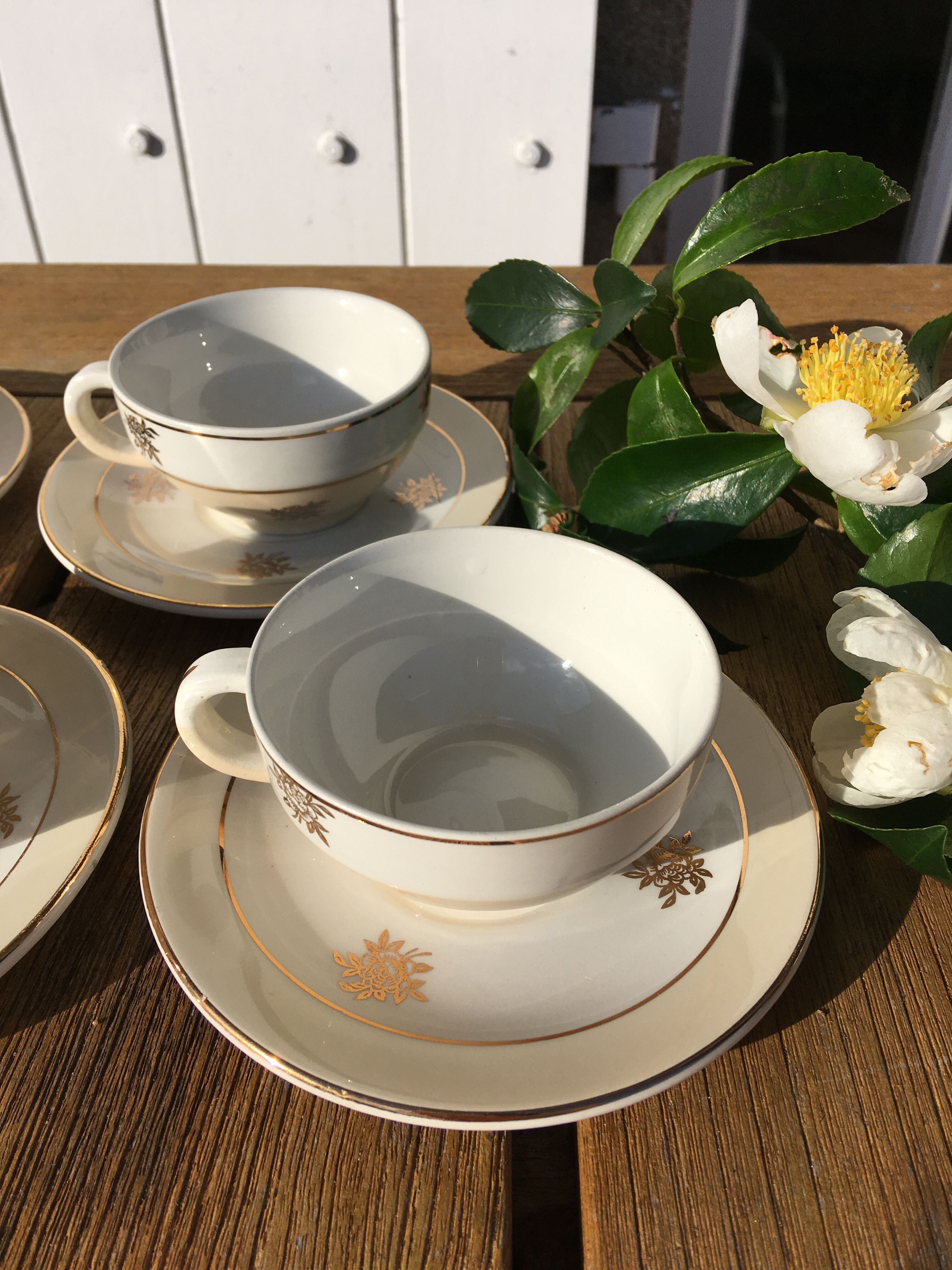 Coffee cups Faiencerie d'Orchies