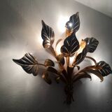 Grande applique murale de style Hollywood Regency par Hans Kögl