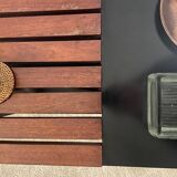 Slatted coffee table