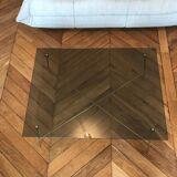 Table basse en verre designer Marie-Henri