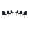 Danish Conference Armchairs, Cube Design, 2010s, Set of 6