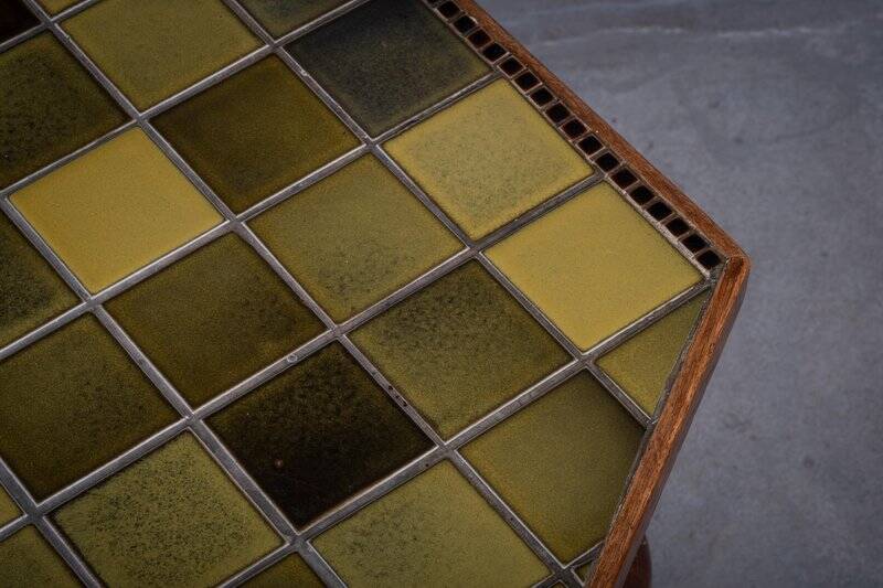 Octagonal Coffee Table in Oak, 1930s