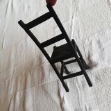 Chaise miniature fer forgé