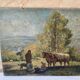 Peinture impressionniste signée