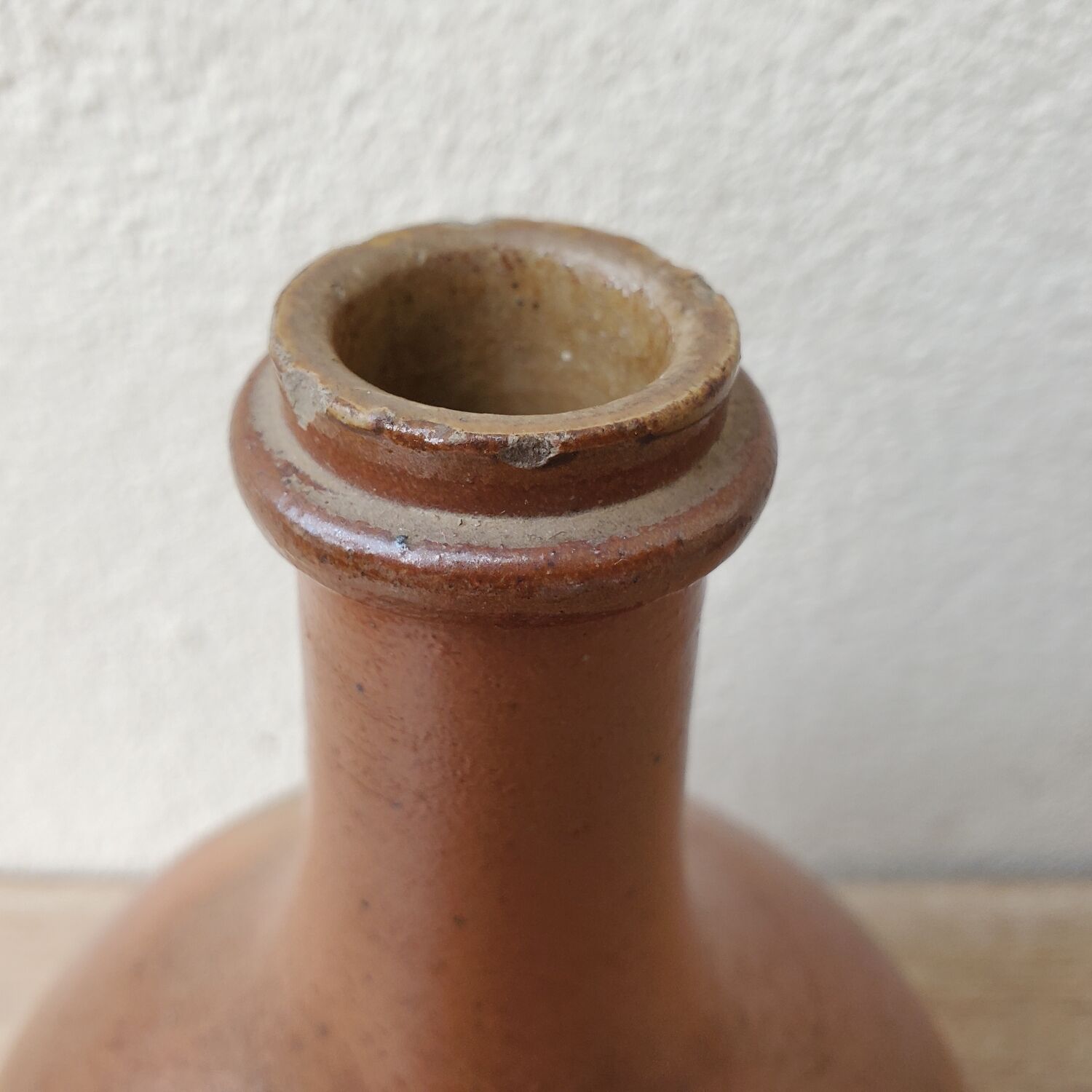 Bottled stoneware bottle