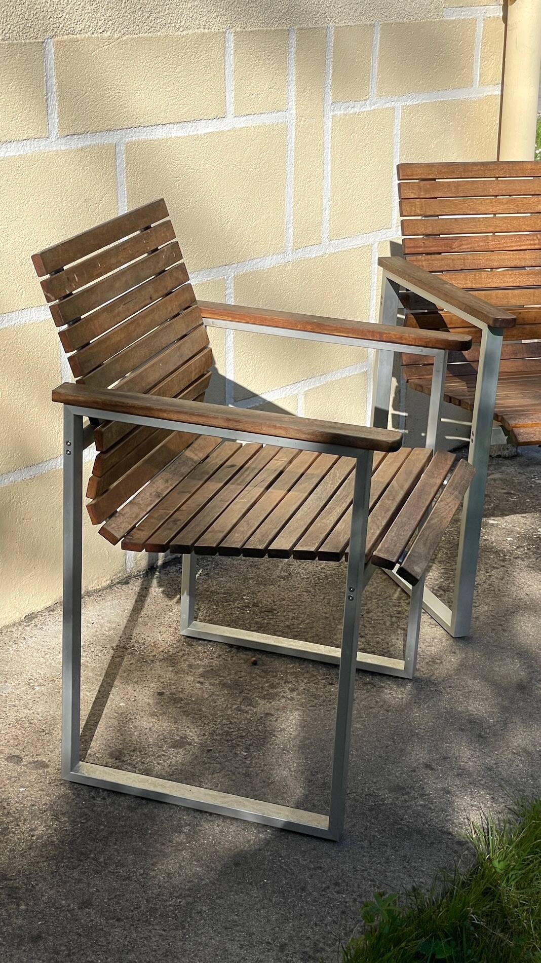 Paire de fauteuils esprit Karin Mobring Ikea